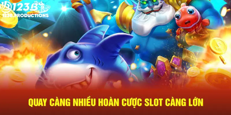 Quay càng nhiều hoàn cược slot càng lớn